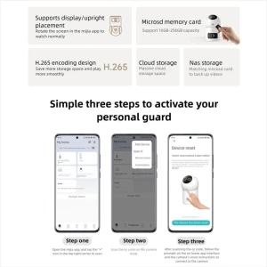Умная камера с двумя объективами и панорамным обзором, Xiaomi