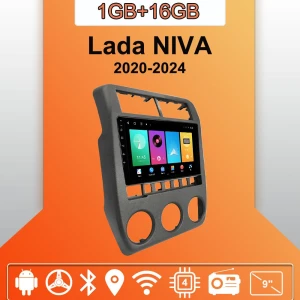 Автомобильное радио с Android Auto и CarPlay для Lada NIVA 2020-2024 — Автомагнитолы, IJCRAZY