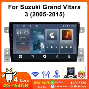 Автомобильное радио 2Din на базе Android для Suzuki Grand Vitara 3 2005-2015 — Автомагнитолы, Reakosound