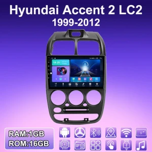 Автомобильное радио с Android для Hyundai Accent 2 LC2 1999-2012 — Автомагнитолы, ABMOSQ