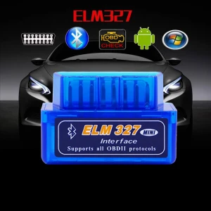 Мини ELM327 OBD2 Диагностический интерфейс сканера — OBD2-сканеры, Blackrose