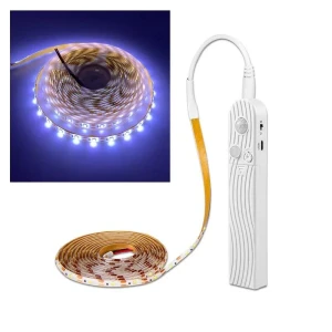 Светодиодная лента с датчиком движения, перезаряжаемая USB, для настенного освещения, прикроватной тумбочки, кухни и... — Светодиодные ленты, Xiaomi