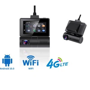 Видеорегистратор с сенсорным экраном, 4G, Android, двумя камерами, Wi-Fi, GPS, удалённым парковочным монитором,... — Видеорегистраторы, JOHO