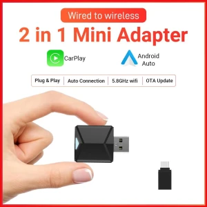 Беспроводной адаптер CarPlay и Android Auto — Автомагнитолы, XUDA