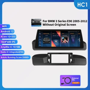 Автомагнитола с беспроводным Carplay и Android Auto для BMW 3 Серии E90 — Автомагнитолы, Hizpo