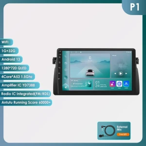 Автомобильное радио с Android и 9-дюймовым экраном — Автомагнитолы, OSSURET