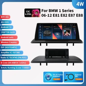 Автомагнитола с CarPlay и Android 13 для BMW 1 серии — Автомагнитолы, OSSURET