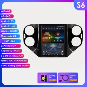 Автомобильное радио с 9,7-дюймовым экраном Tesla Style — Автомагнитолы, Hizpo