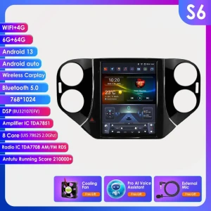 Автомобильное радио с 9,7-дюймовым экраном — Автомагнитолы, Hizpo