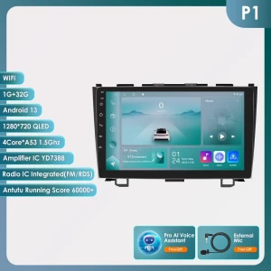 Автомагнитола на Android 13 для Honda CR-V 3 RE CRV 2007-2011 — Автомагнитолы, Hizpo