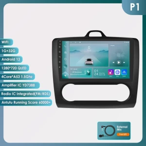 Автомагнитола Android для Ford Focus 2 2004-2011 — Автомагнитолы, Hizpo