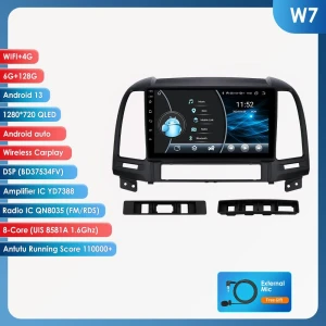 Автомагнитола Android для Hyundai Santa Fe 2 — Автомагнитолы, OSSURET