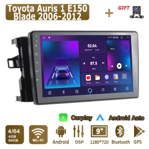 Автомобильное радио с Android CarPlay для Toyota Auris 1 E150 Blade 2006-2012 — Автомагнитолы, icreative