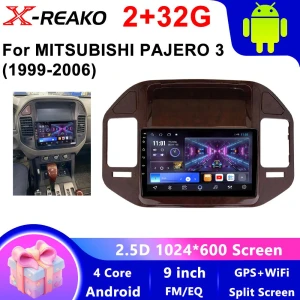 Головное устройство Android для Mitsubishi PAJERO 3 (1999-2006 гг.) — Автомагнитолы, Reakosound