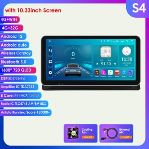 Автомагнитола с Android 12, GPS, CarPlay и 4G-LTE — Автомагнитолы, Hizpo