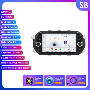 Автомагнитола с интеллектуальным экраном 2din Android — Автомагнитолы, OSSURET