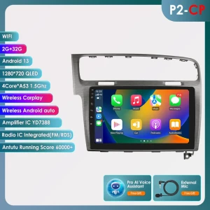 Автомобильное радио с CarPlay и Android 13 — Автомагнитолы, OSSURET