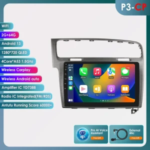 Автомобильное радио с CarPlay и Android 13 — Автомагнитолы, OSSURET