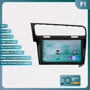 Автомобильное радио с Android 13 и CarPlay для Volkswagen Golf 7 — Автомагнитолы, OSSURET