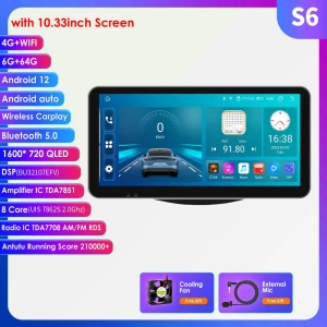 Авторадио с CarPlay и Android Auto для Toyota RAV4 — Автомагнитолы, Hizpo