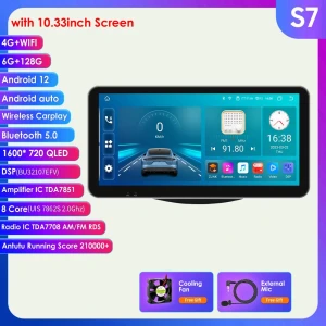 Авторадио с CarPlay и Android Auto для Toyota RAV4 — Автомагнитолы, Hizpo