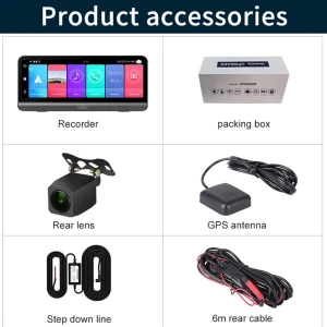 Видеорегистратор с GPS-навигацией и задней камерой — Видеорегистраторы