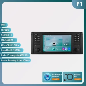 Интеллектуальное автомобильное радио с голосовым управлением ИИ — Автомагнитолы, Hizpo