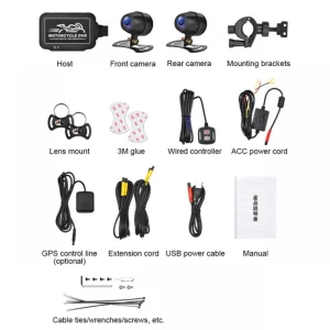 Мотоциклетный видеорегистратор с двойной камерой — Видеорегистраторы, MAOZUA01