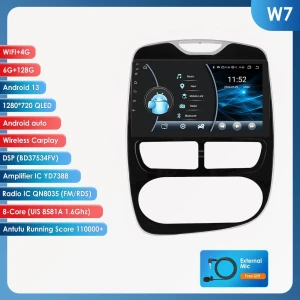 Беспроводная автомагнитола Android с CarPlay, 4G-LTE, GPS навигацией и интеллектуальным экраном — Автомагнитолы, Hizpo