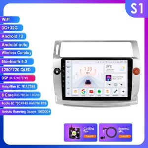 Интеллектуальное авторадио Android с CarPlay и GPS — Автомагнитолы, Hizpo