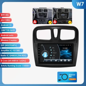 Автомагнитола с CarPlay, Android 13 и 4G — Автомагнитолы, OSSURET