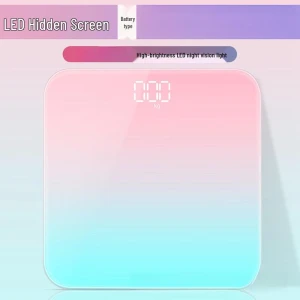 Электронные напольные весы с градиентным дисплеем — Умные весы, Jinmiao