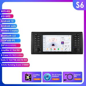 Интеллектуальное автомобильное радио с голосовым управлением ИИ — Автомагнитолы, Hizpo