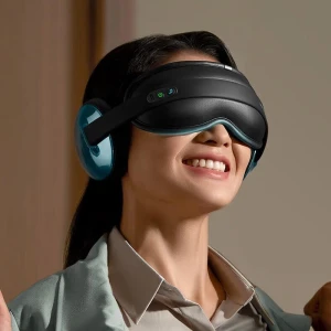 Умный массажер для глаз с горячим/холодным компрессом и музыкой для сна — Массажные пистолеты, Philips