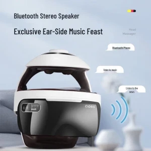 Электрический массажный шлем для головы и глаз — Массажные пистолеты, CLORIS