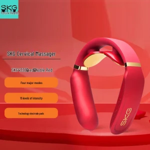 Умный массажер для шеи с подогревом и импульсным воздействием — Массажные пистолеты, SKG