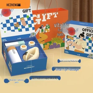 Умный массажер для глаз с подогревом и Bluetooth — Массажные пистолеты, Hezheng