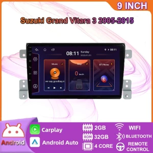 Автомобильное радио на базе Android для Suzuki Grand Vitara 3 2005-2015 — Автомагнитолы, BAODANDP