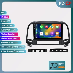 Автомагнитола Android для Hyundai Santa Fe 2 (2006-2012) — Автомагнитолы, OSSURET