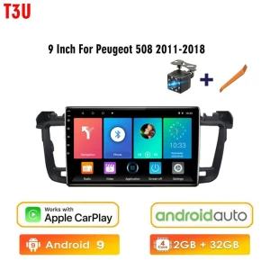 Автомобильное радио 2 Din для Peugeot 508 2011-2018 — Автомагнитолы, icreative