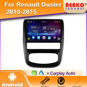 Автомобильное радио с CarPlay и Android Auto для Renault Duster 2010-2015 — Автомагнитолы, Reakosound