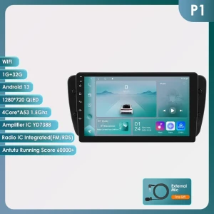 Автомобильное мультимедийное радио с CarPlay и Android — Автомагнитолы, Hizpo