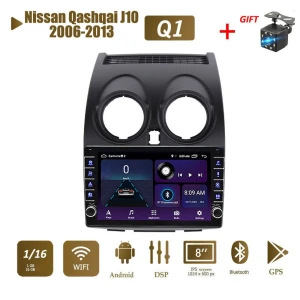 Мультимедийный видеоплеер на базе Android для Nissan Qashqai J10 2006-2013 — Автомагнитолы, icreative