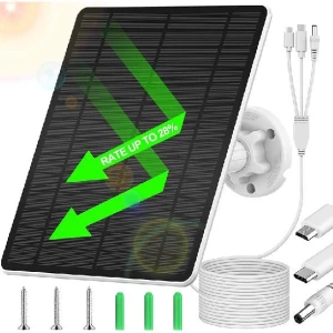 Солнечная панель для камеры наблюдения — Портативные электростанции