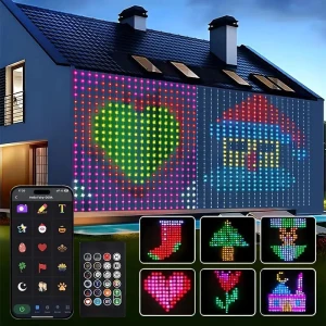 Умные светодиодные занавесные гирлянды — Светодиодные ленты, Pickerr