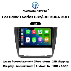 Автомагнитола Android 2 Din с CarPlay, GPS и FM для BMW 1 Series — Автомагнитолы, hello house