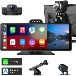 Автомагнитола с экраном, беспроводной CarPlay, Android Auto, 4K камерой и GPS — Автомагнитолы, Kings City