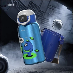 Термоизолированная детская кружка с дисплеем температуры — Умные бутылки для воды, Shimiler