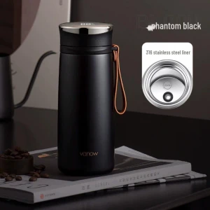 Умный термометр-дисплей для чайной инфузии в изолированной бутылке — Умные бутылки для воды, Vanow