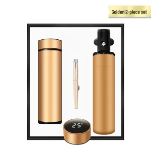 Термокружка с контролем температуры, набор с ручкой и зонтом — Умные бутылки для воды, JDST online